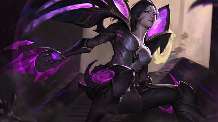 LOL英雄联盟 虚空之女 卡莎高清壁纸图片 3840x2160