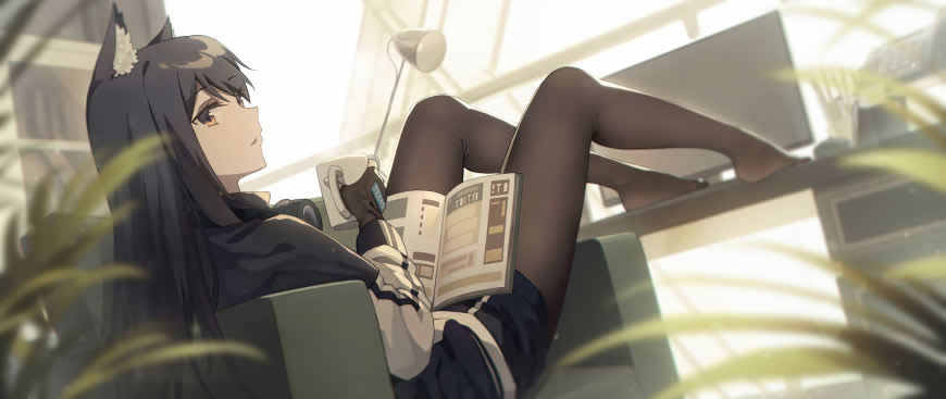 明日方舟 德克萨斯高清壁纸图片 2560x1080