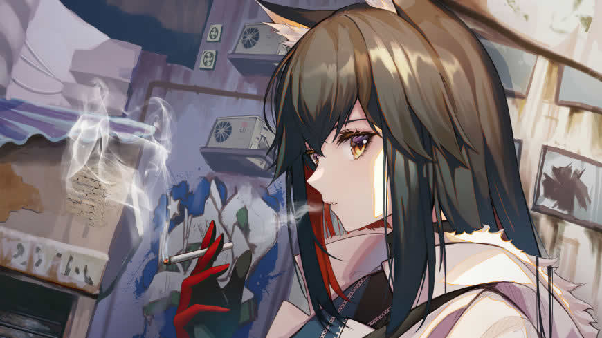 明日方舟 德克萨斯高清壁纸图片 3840x2160