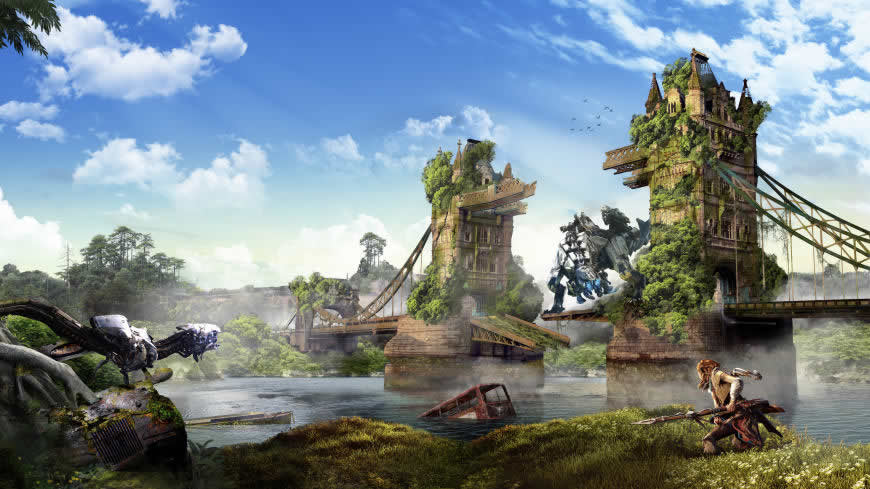 地平线:零之曙光高清壁纸图片 7680x4320
