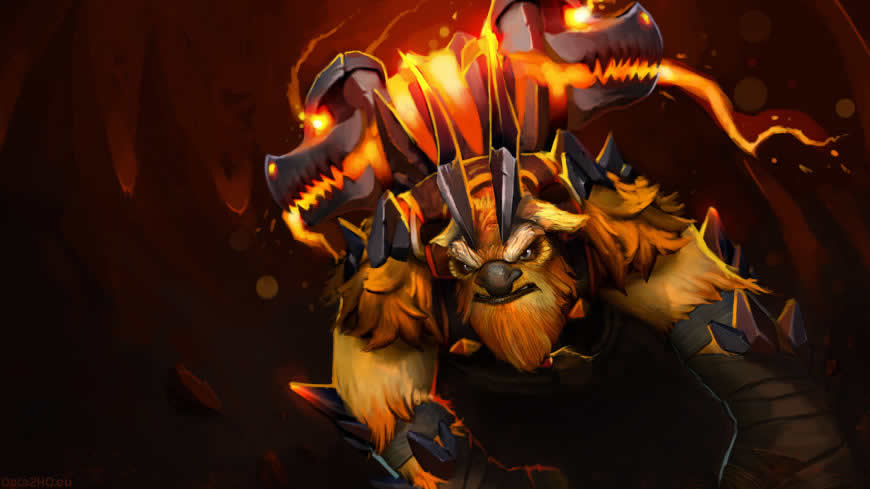 DOTA2:撼地神牛高清壁纸图片 1920x1080
