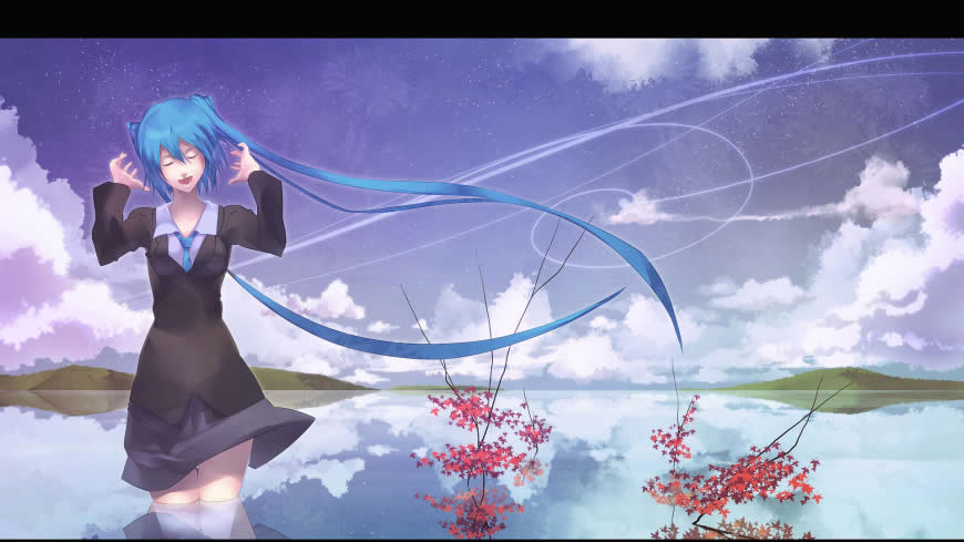 初音未来高清壁纸图片 1920x1080