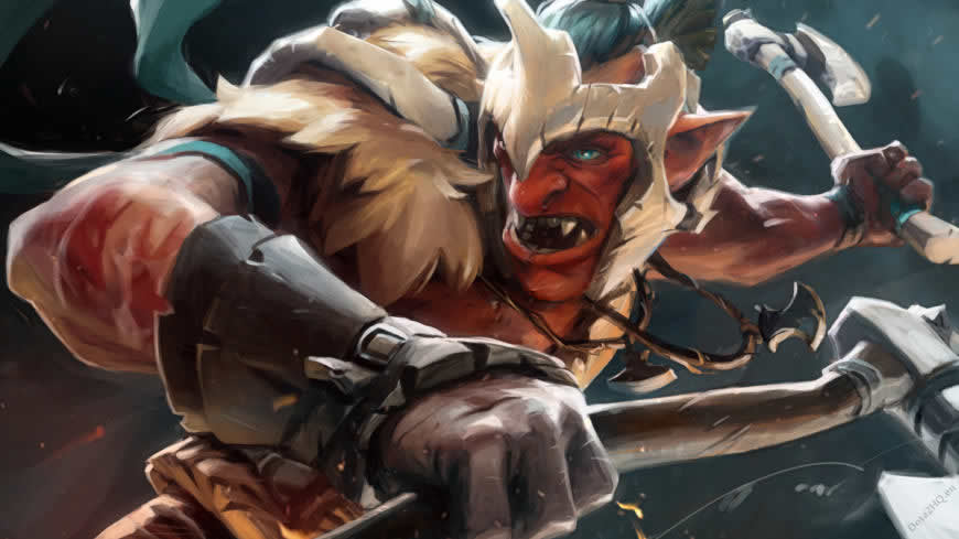 DOTA2:巨魔战将Troll Warlord高清壁纸图片 1920x1080