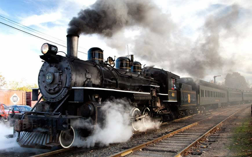 蒸汽火车高清壁纸图片 2560x1600