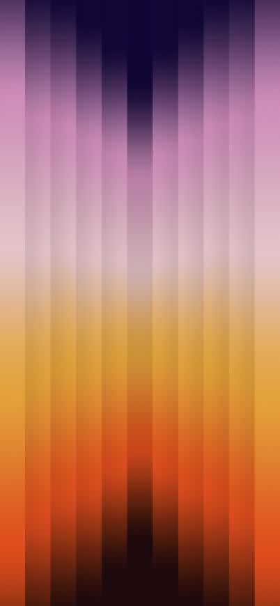 紫橙红 渐变 条纹 背景高清壁纸图片 1284x2778