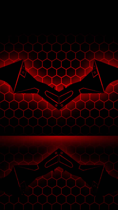 蝙蝠侠Logo高清壁纸图片 1080x1920