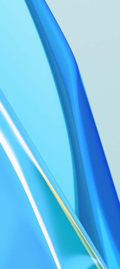 一加OnePlus 9 Pro内置蓝色渐变背景高清壁纸图片 1440x3216