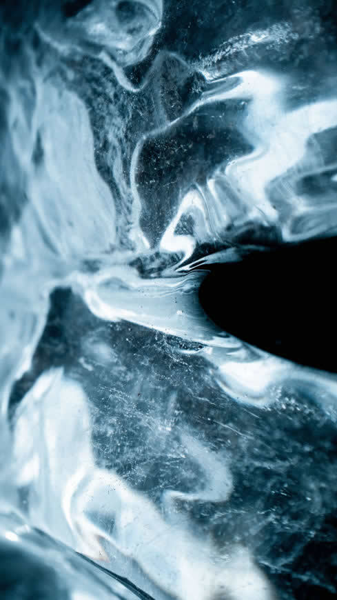 冰块表面纹理高清壁纸图片 2160x3840