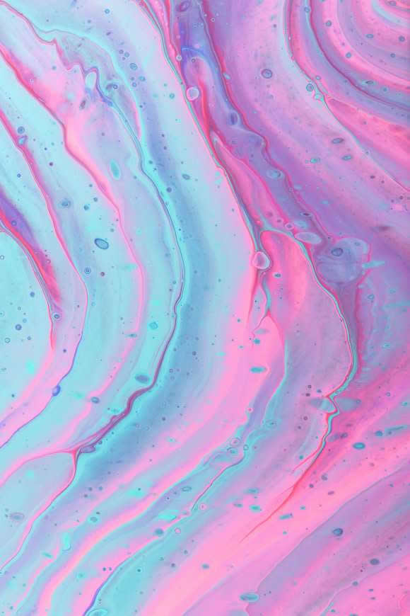 粉色和蓝色抽象艺术背景高清壁纸图片 4000x6000