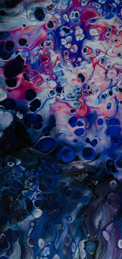 水彩 颜料 液体 艺术高清壁纸图片 1515x3200