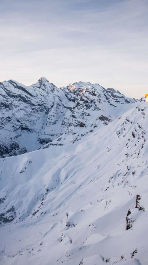 雪山 雪高清壁纸图片 4320x7680