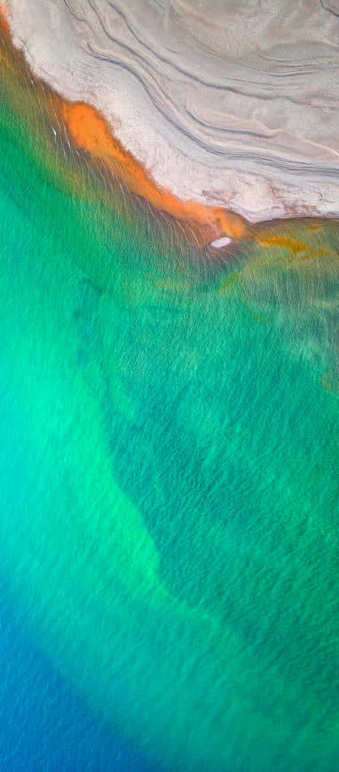 Infinix Zero X Pro内置海滩高清壁纸图片 1080x2460