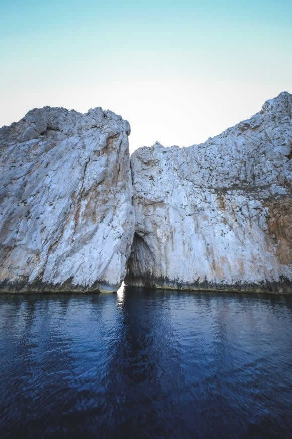 岩石 拱门 海岸 大海高清壁纸图片 4000x6000