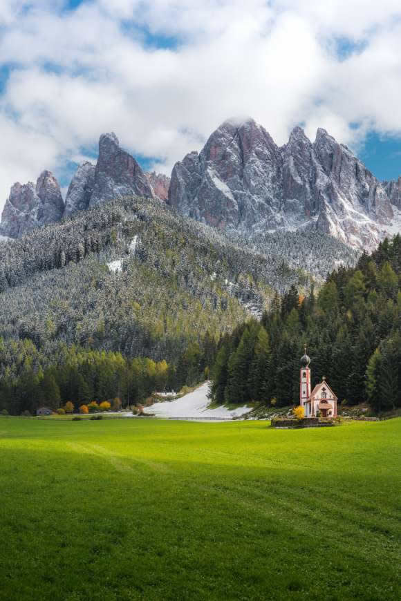 意大利多洛米蒂山风景高清壁纸图片 5289x7929