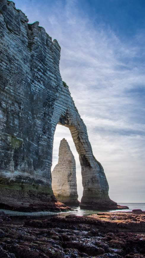 海岸拱门自然风景高清壁纸图片 2160x3840