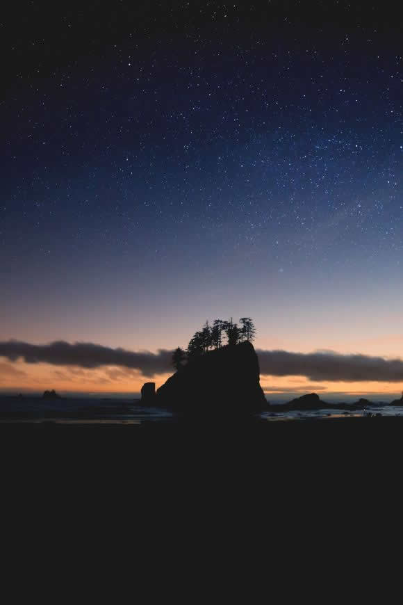 洛杉矶海岸夜景高清壁纸图片 3648x5472