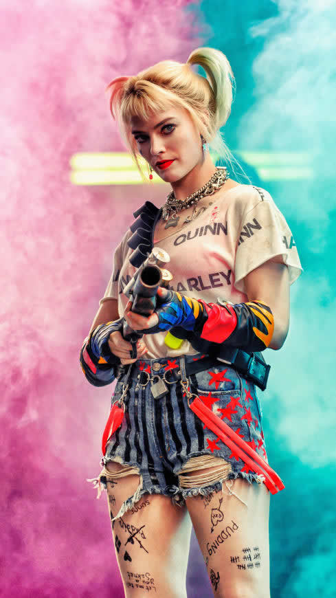 猛禽小队和哈莉·奎茵高清壁纸图片 2160x3840