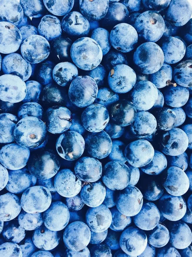新鲜蓝莓高清壁纸图片 2448x3264