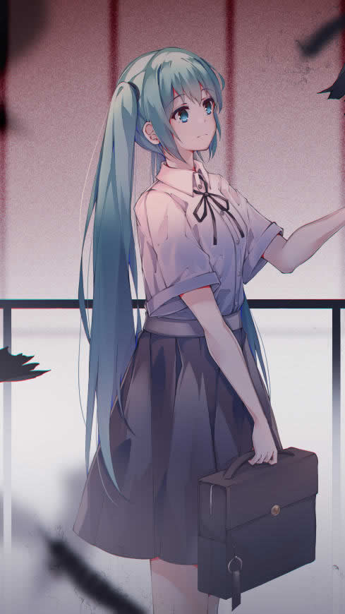 初音未来高清壁纸图片 2160x3840