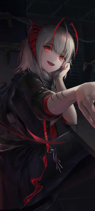 明日方舟 W高清壁纸图片 1440x3200