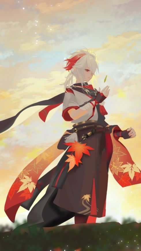 原神 枫原万叶高清壁纸图片 2160x3840
