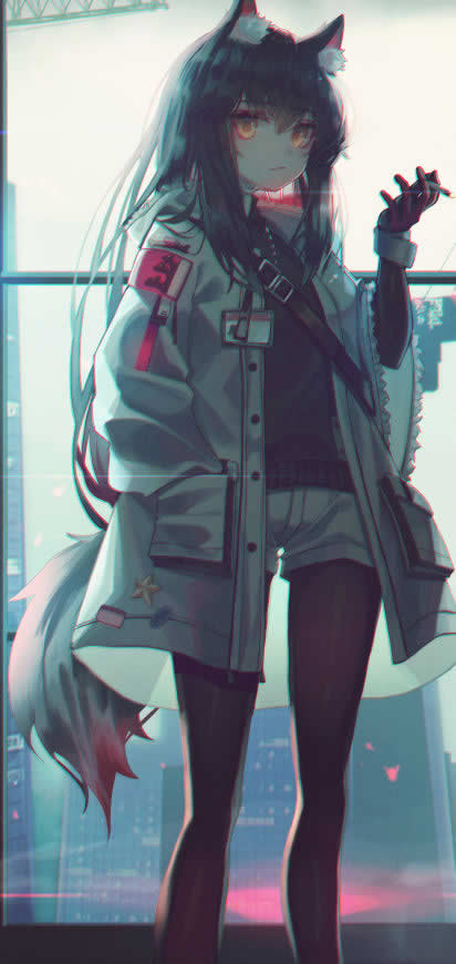 明日方舟 德克萨斯高清壁纸图片 1440x3040