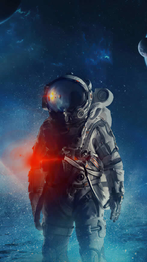 宇航员高清壁纸图片 2160x3840