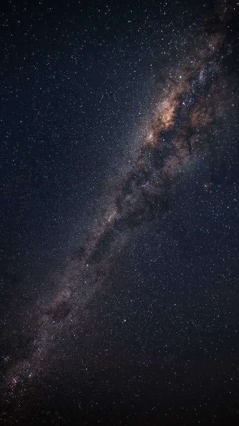 银河系 星空高清壁纸图片 2160x3840