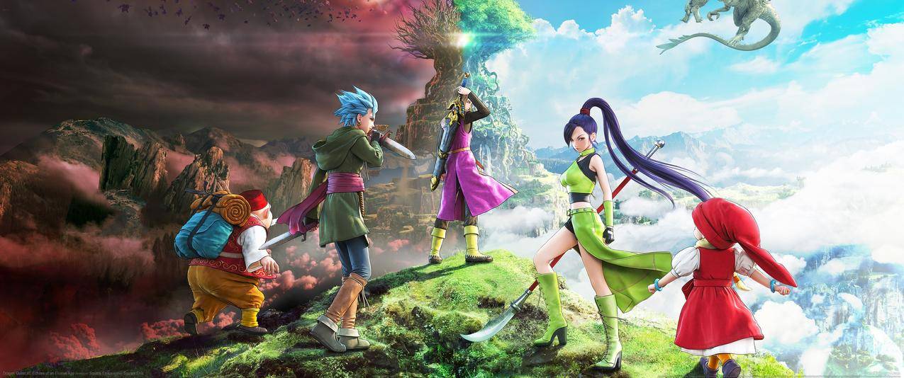 勇者斗恶龙11Dragon,Quest,XI3440x1440带鱼屏壁纸