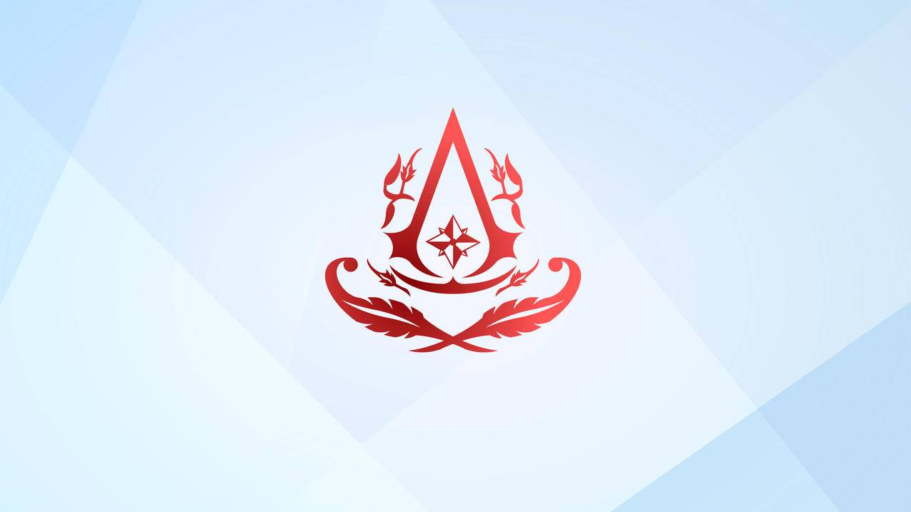 《刺客信条3解放assassins,creed》logo,蓝,4K高清壁纸