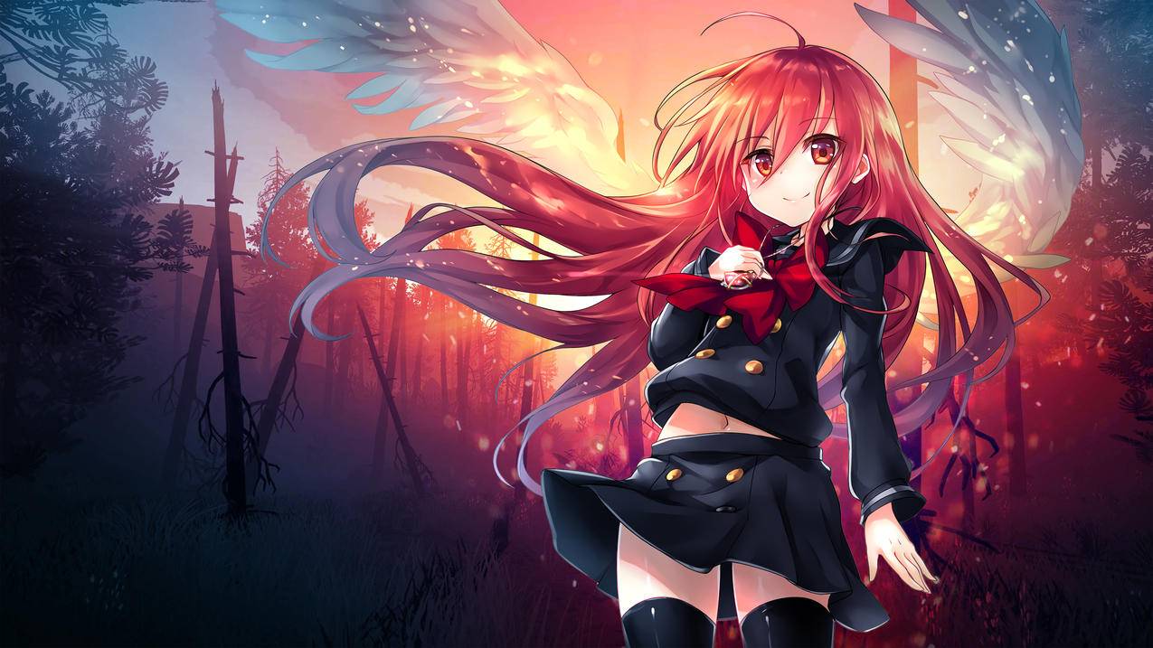 灼眼的夏娜,动漫少女,4K高清壁纸