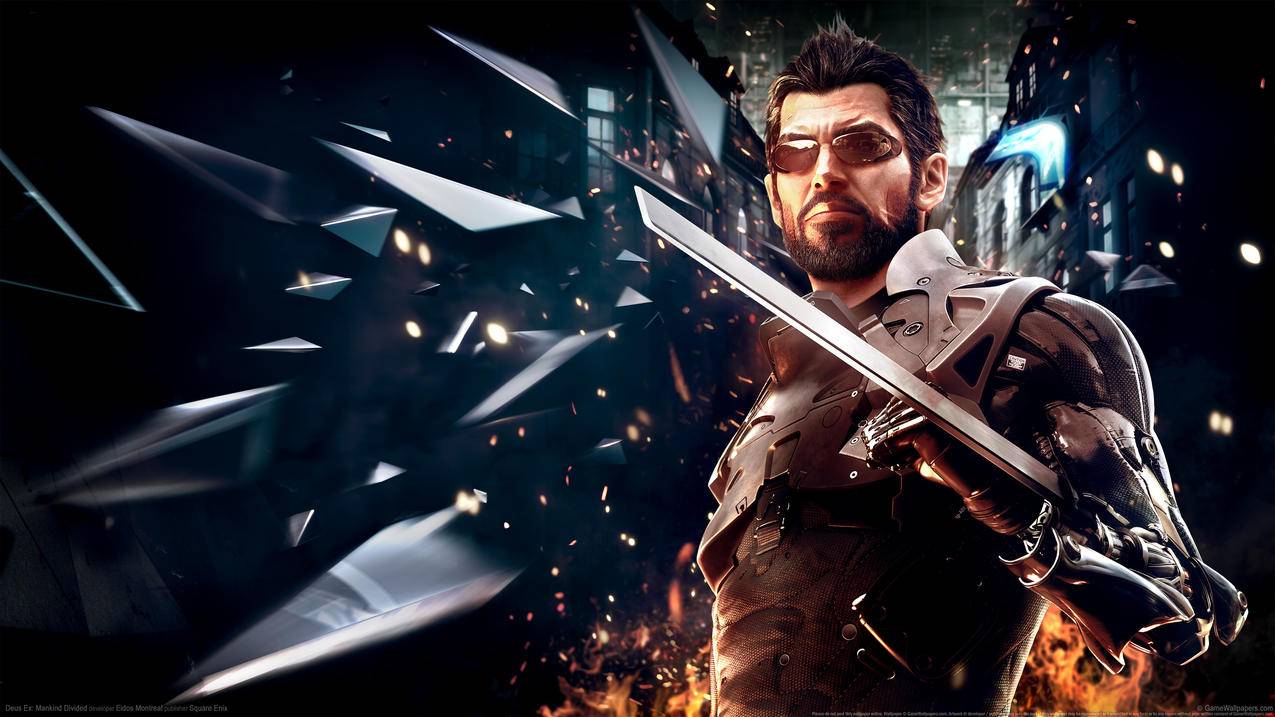 《杀出重围:人类分裂/Deus,Ex Mankind,Divided》,4K游戏高清壁纸