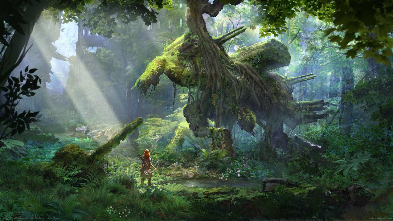 《地平线:黎明时分/Horizon Zero,Dawn》,4K高清壁纸