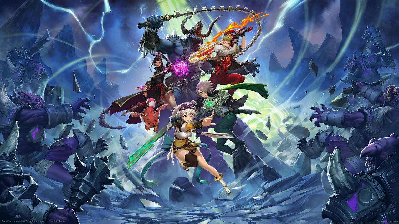 《战争破坏者-battle,breakers》,4K高清壁纸