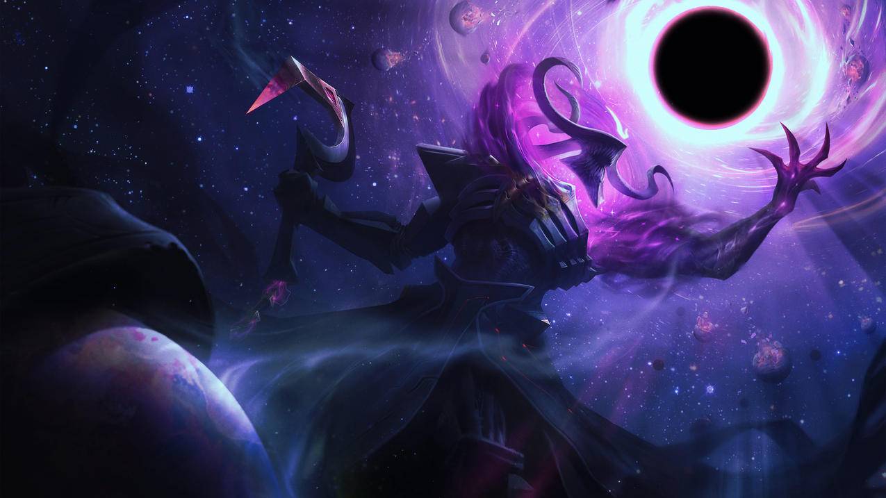 《英雄联盟（LOL）》魂锁典狱长,死兆星,锤石,4K游戏高清壁纸