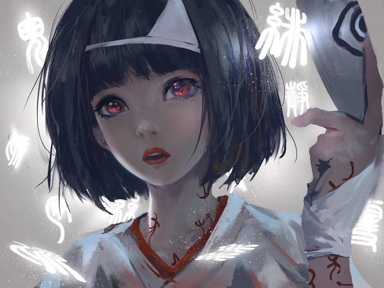 小女孩,可爱,4K高清唯美动漫壁纸
