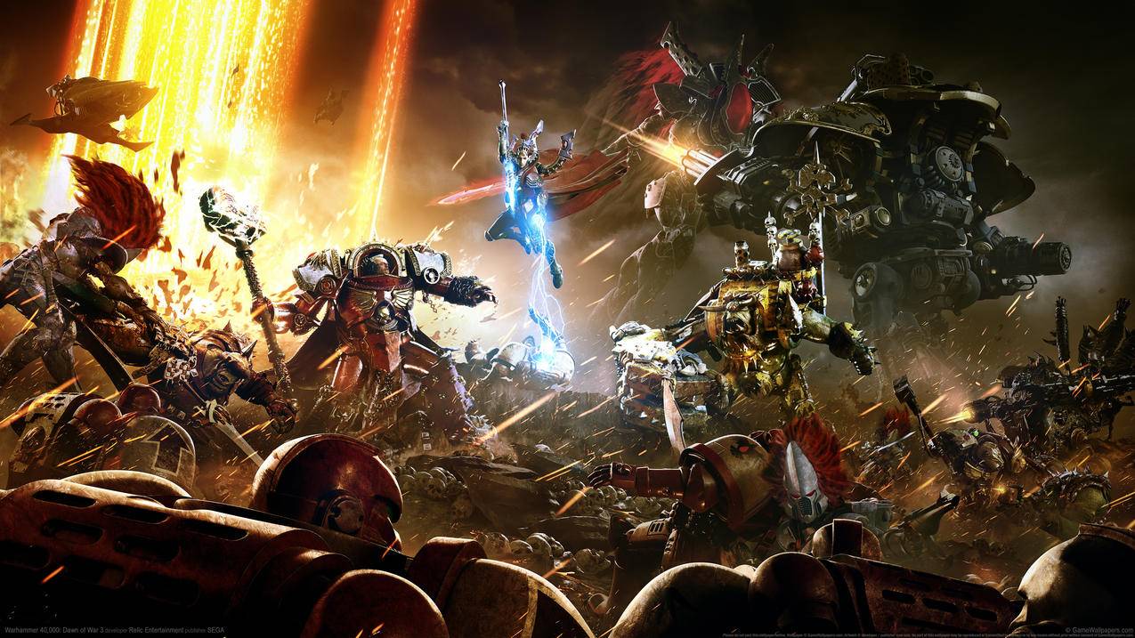 《战锤40K:战争黎明3》,4K高清壁纸
