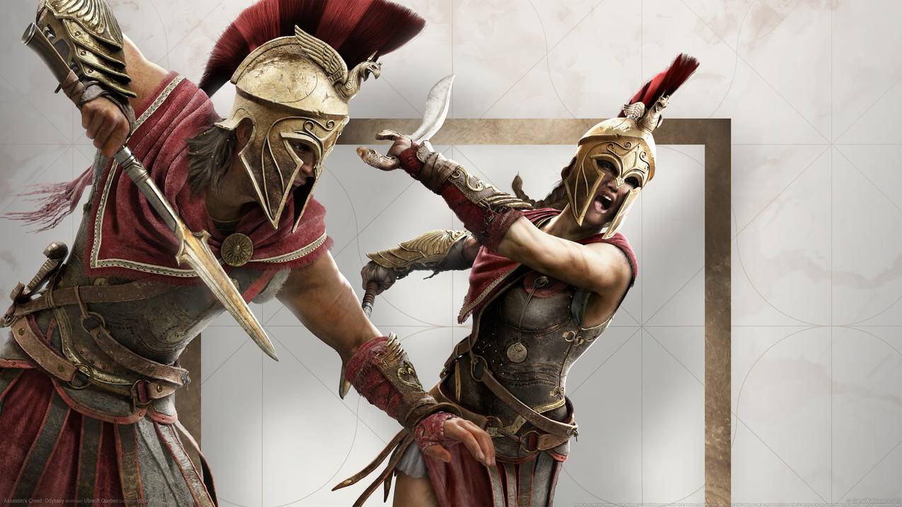 《刺客信条:奥德赛/Assassin’s,Creed,Odyssey》,4K高清壁纸