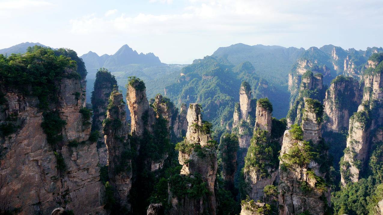张家界国家森林公园4K风景壁纸