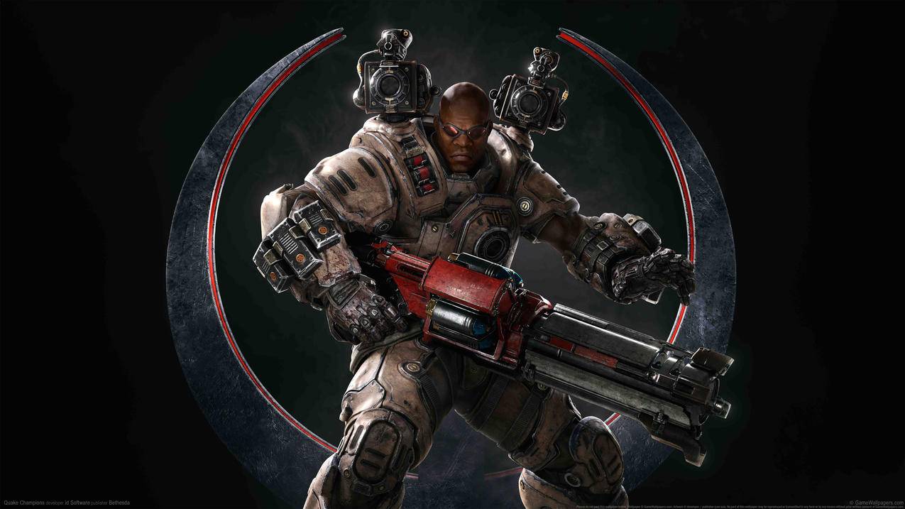 《雷神之锤:冠军-Quake,Champions》,4K高清壁纸