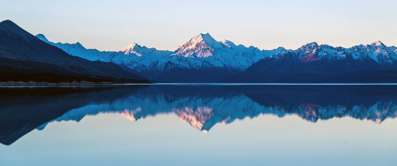 高山湖泊风景3440x1440壁纸