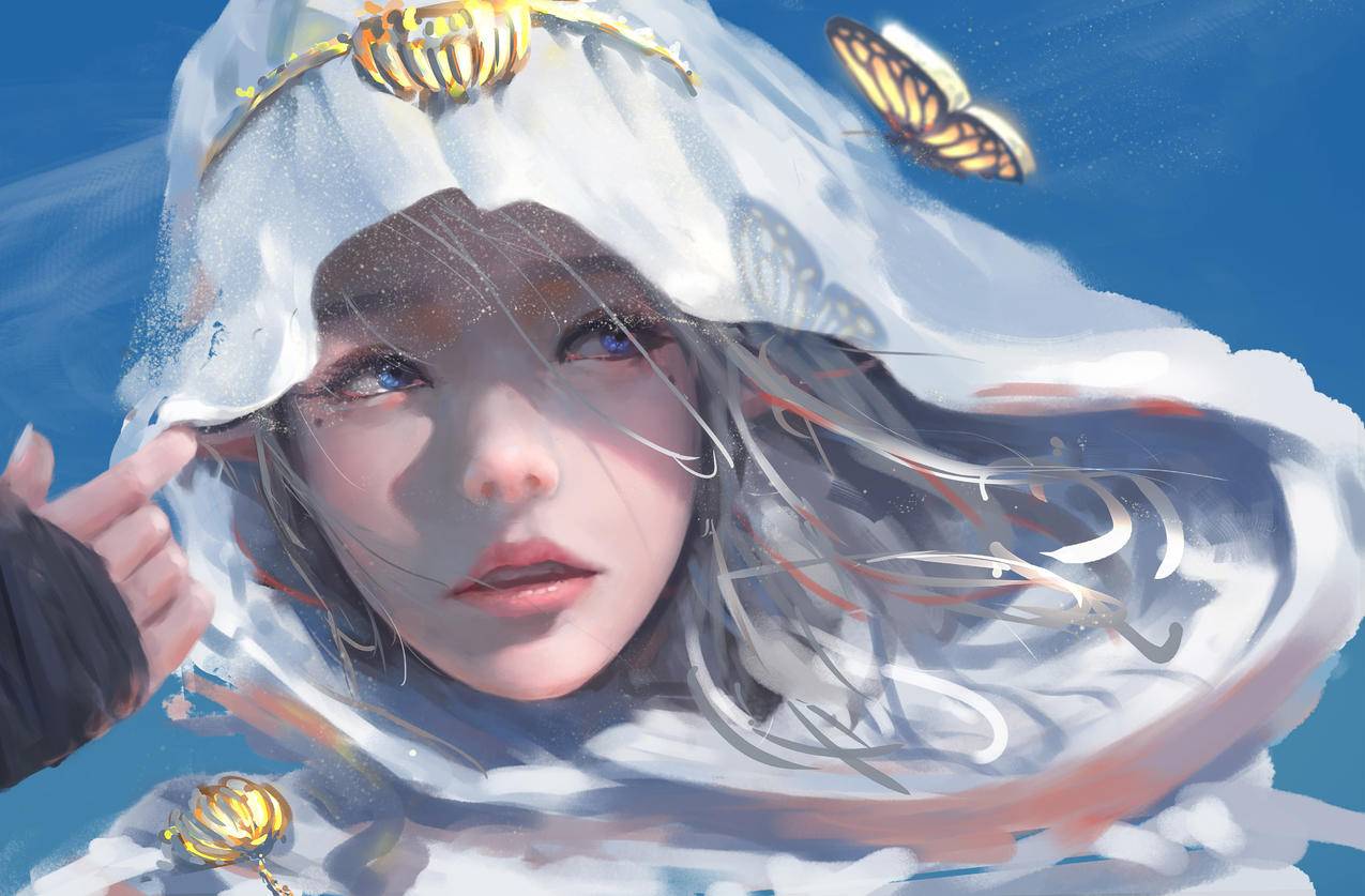 披风,海琴烟,4K高清动漫壁纸