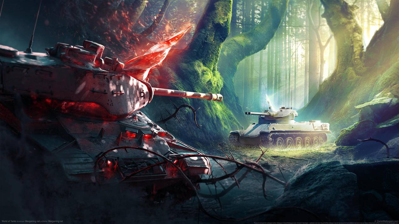 《坦克大战/World,of,Tanks》,4K高清壁纸