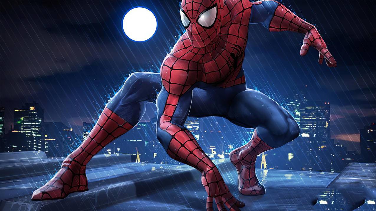 《漫威,超级争霸战,Marvel,Contest,of,Champions》蜘蛛侠2020,4K高清游戏壁纸