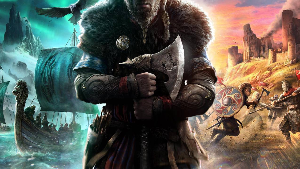 《刺客信条：英灵殿（Assassin,Creed,Valhalla）》2020,4K游戏高清壁纸