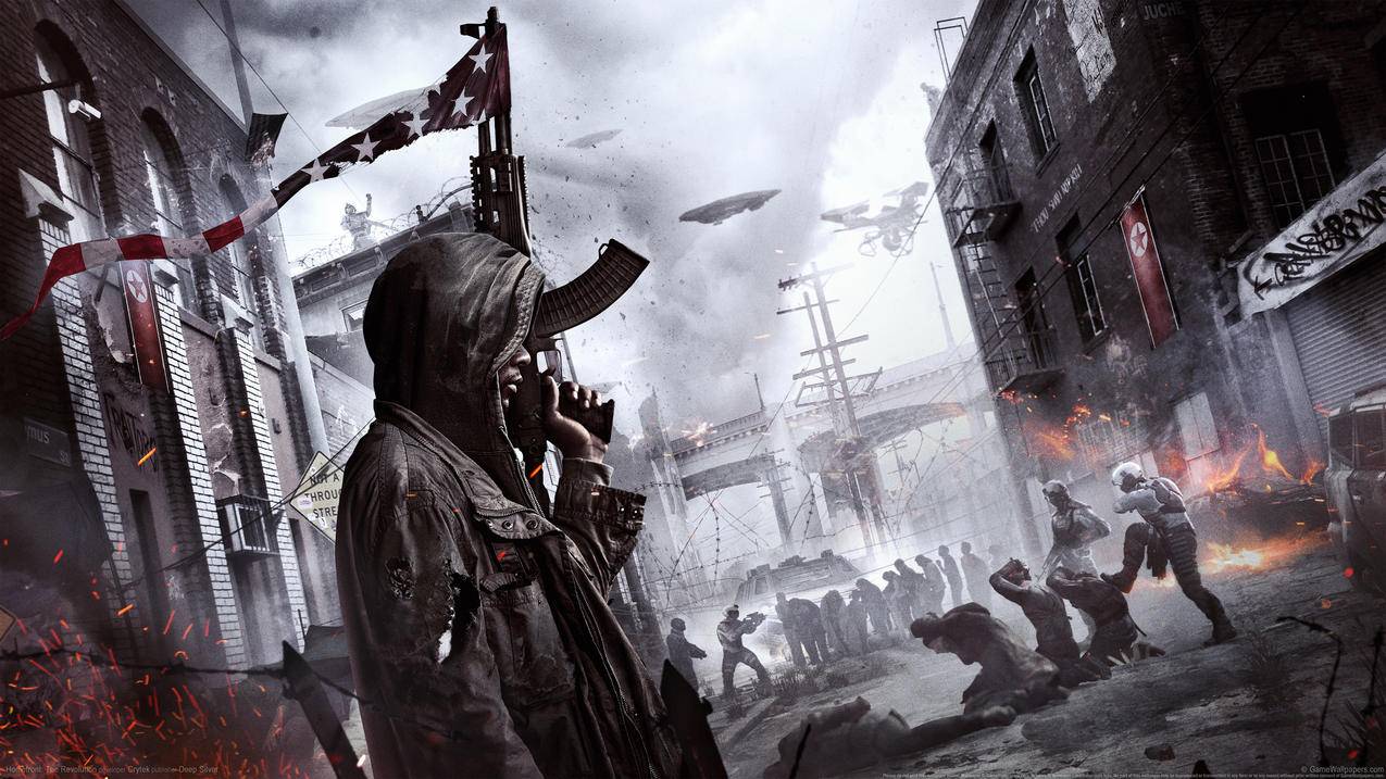 《国土防线2:革命/Homefront The,Revolution》,4K游戏高清壁纸