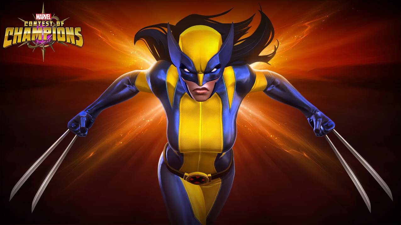 x23劳拉金妮《漫威超级争霸战,Marvel,Contest,of,Champions》2020,4K高清壁纸