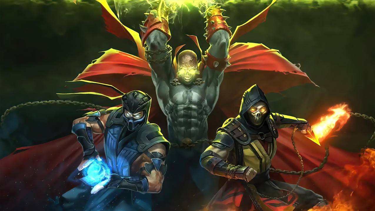 《不义联盟2(Injustice,2)》忍者SUBZERO,4K游戏高清壁纸