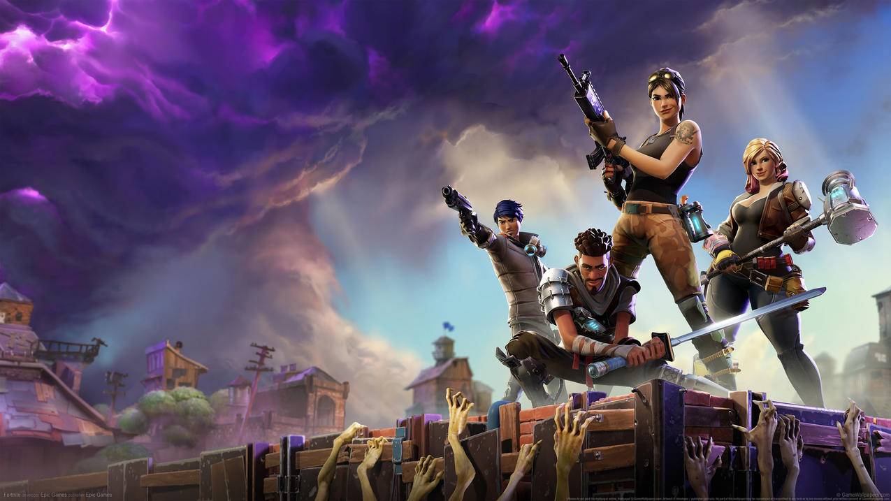 《堡垒之夜/Fortnite》,4K高清壁纸
