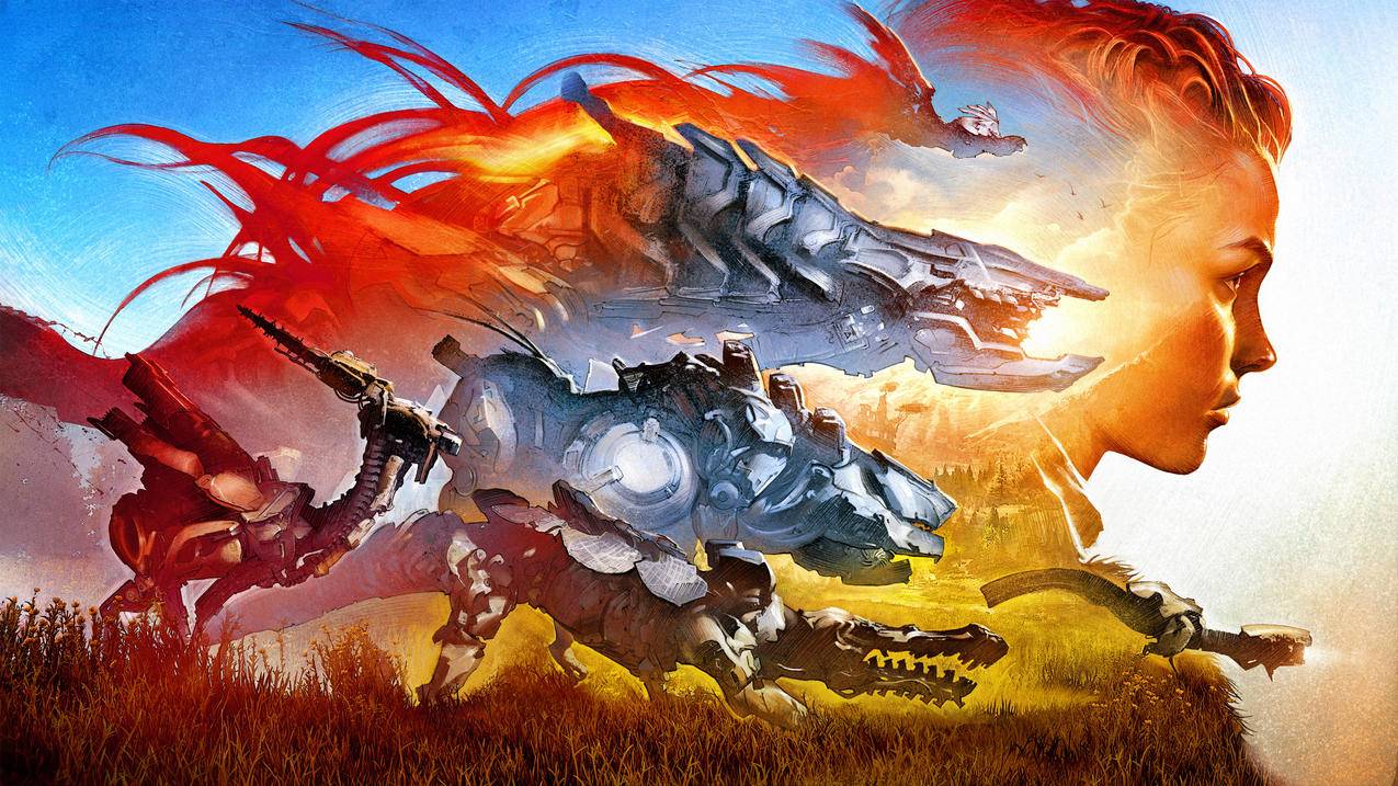 《地平线：黎明时分》,Aloy,4K游戏壁纸
